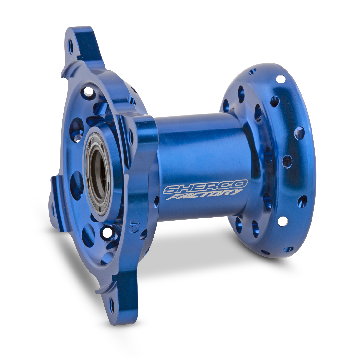 REAR HUB CNC BLUE SE SEF