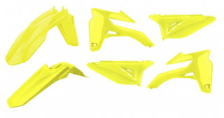 SHERCO SE-R,SEF-R - PLASTIC KIT YELLOW FLO - 2013-16 MODELS