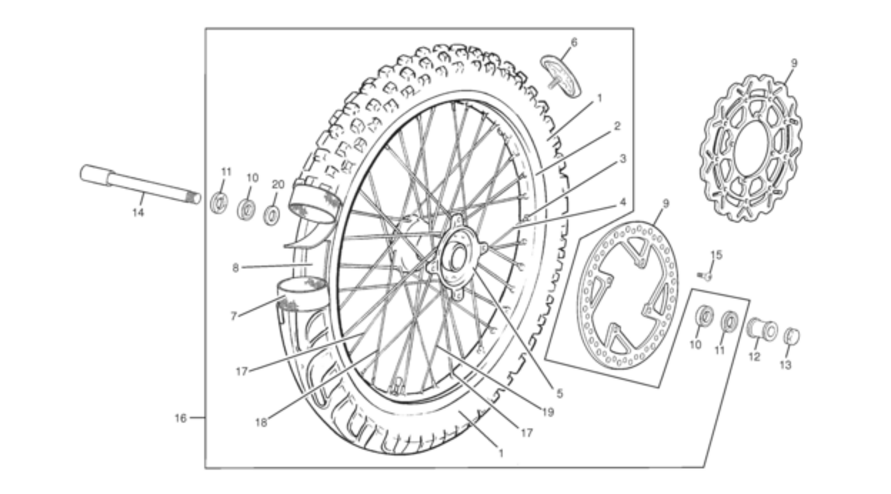 Front wheel