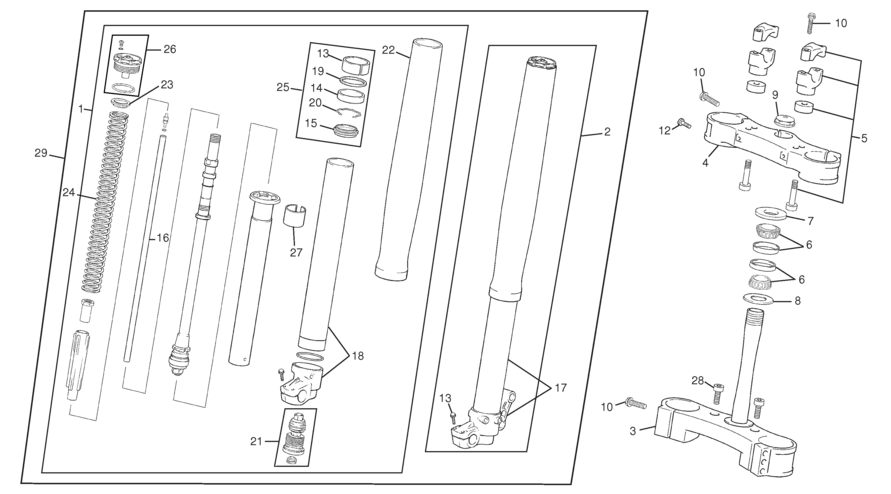 Fork Ohlins / Paioli