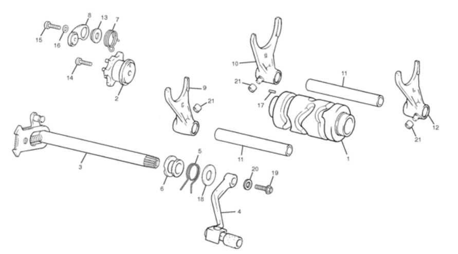 Gear selector group