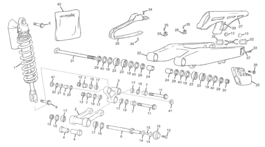 Rear Shock - Swingarm