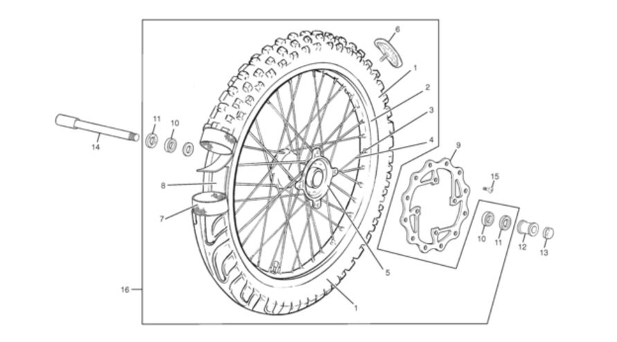 Front wheel