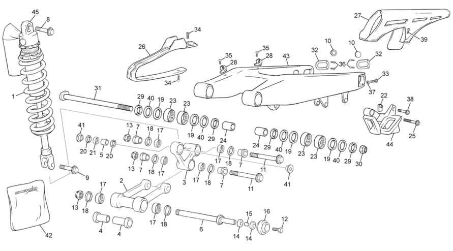 Rear Shock-Swingarm