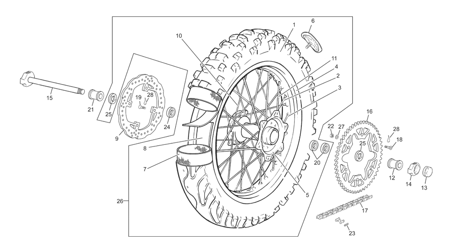 Rear Wheel