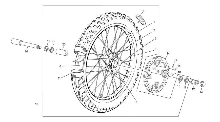 FRONT WHEEL