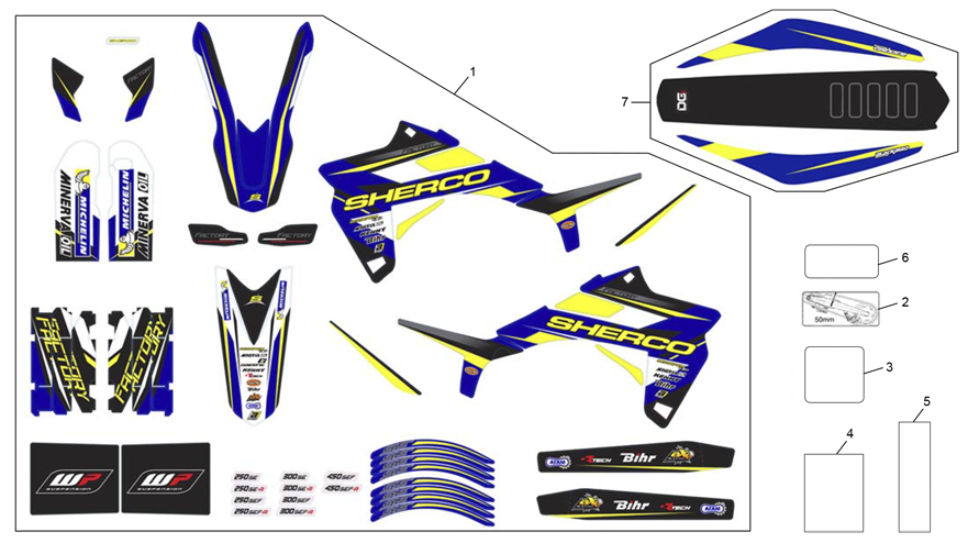 SHERCO 2016 250 SEF FACTORY