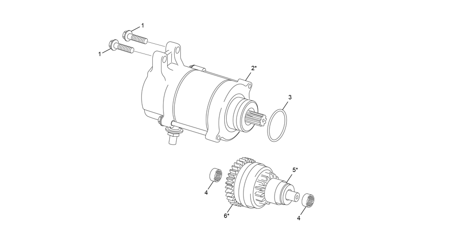 Starter motor