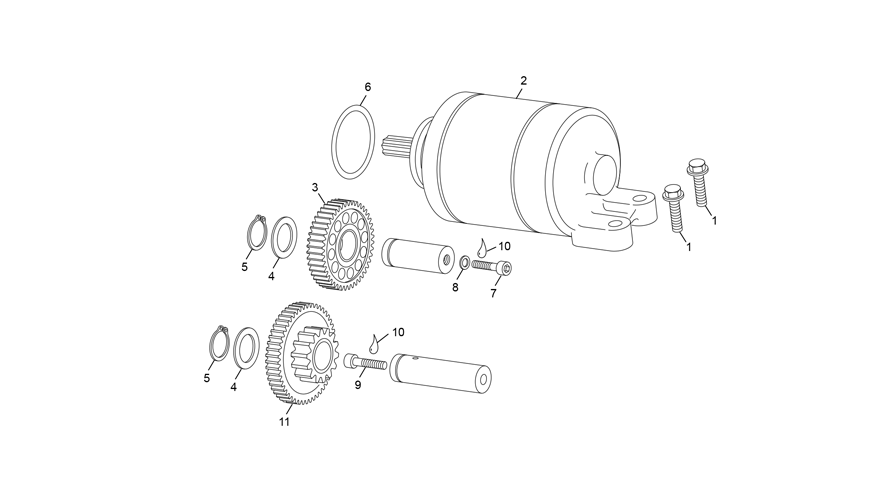 Starter motor