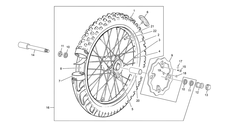 FRONT WHEEL