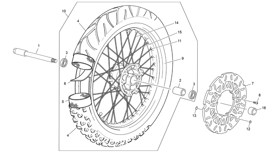 FRONT WHEEL