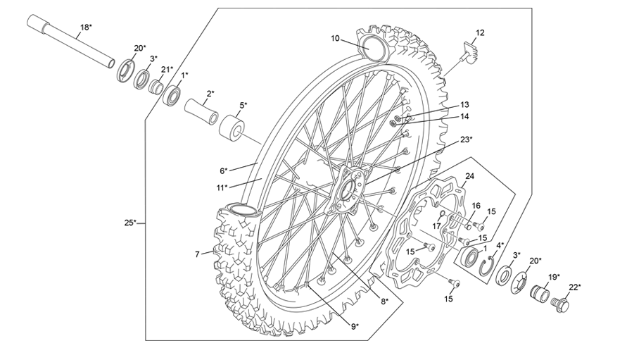 FRONT WHEEL