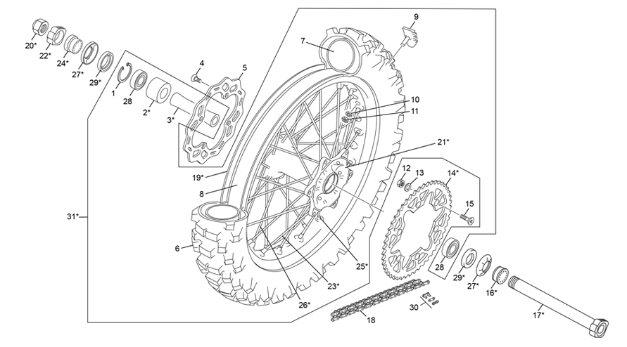 REAR WHEEL