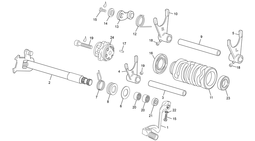 GEAR SELECTOR GROUP