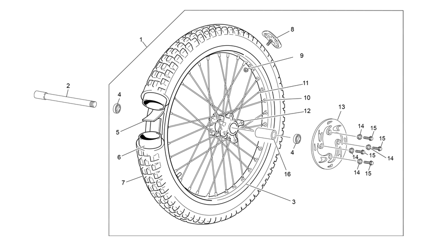 FRONT WHEEL